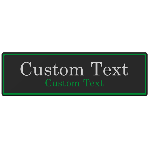 Custom Name Plates