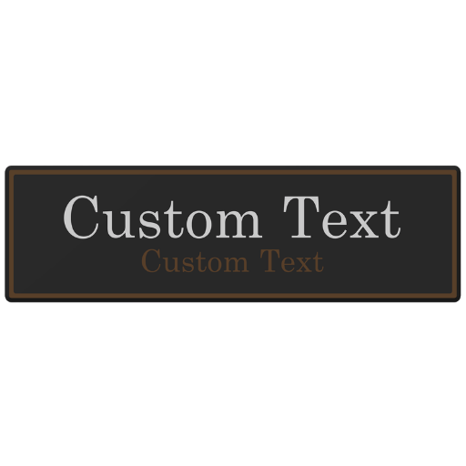 Custom Name Plates