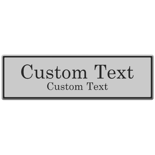 Custom Name Plates