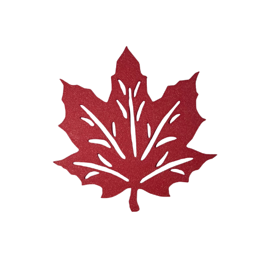 Maple Leaf Coasters Set