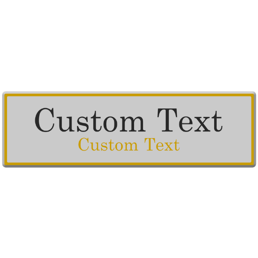 Custom Name Plates