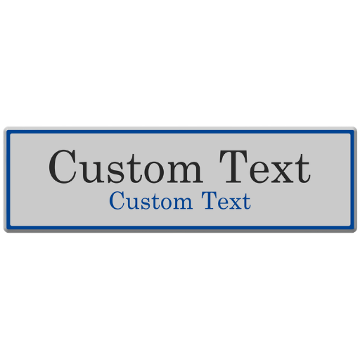 Custom Name Plates