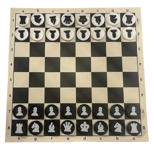 Travel Chess/Checkers Set & Roll-Up Board