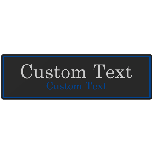 Custom Name Plates