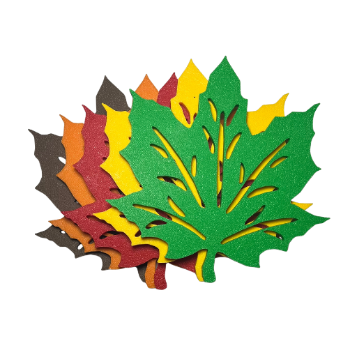 Maple Leaf Coasters Set
