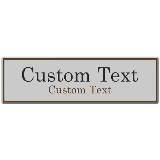 Custom Name Plates