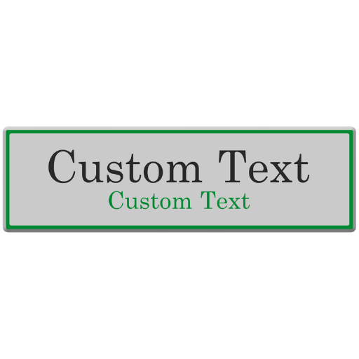 Custom Name Plates